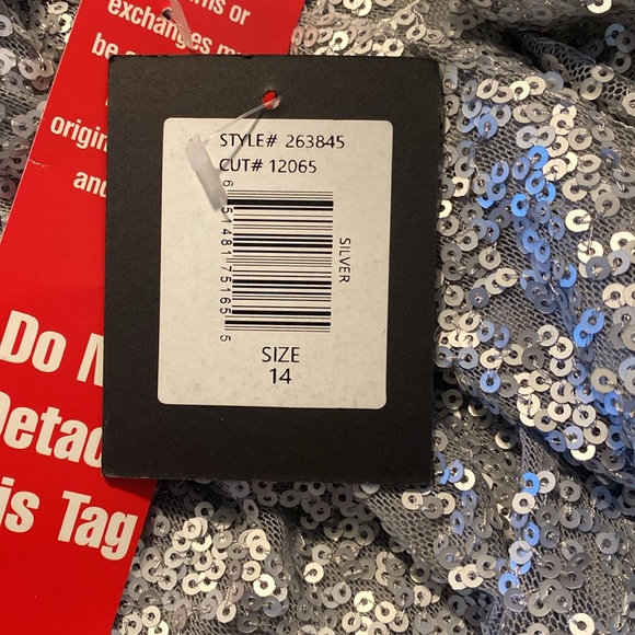 NWT Marina Sequined Dress. Size 14 - Picture 5 of 6